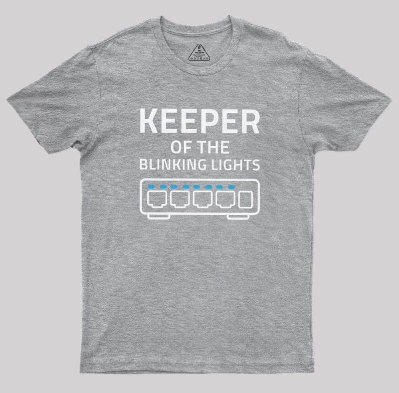 Keeper of the Blinking Lights Geek T-Shirt