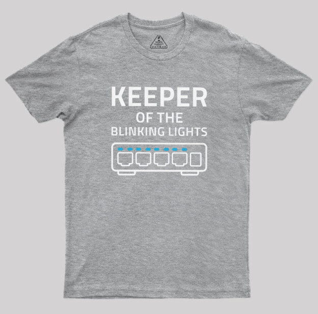 Keeper of the Blinking Lights Geek T-Shirt
