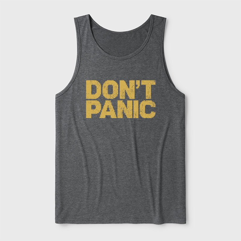 Don't Panic Ultra Soft Heather Tank