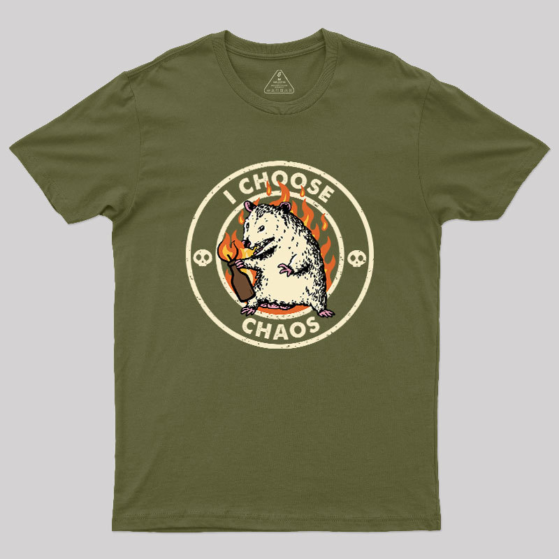 I Choose Chaos Geek T-Shirt