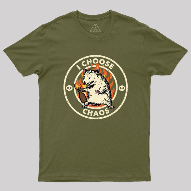 I Choose Chaos Geek T-Shirt