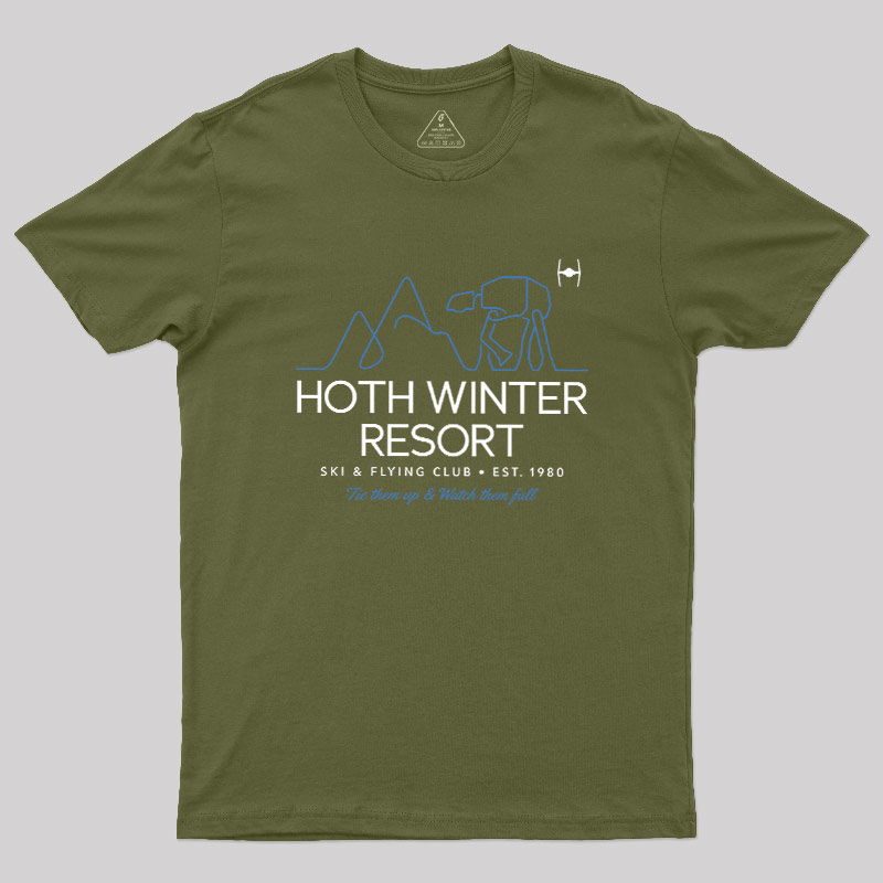 Ice Planet Winter Resort & Ski Club Geek T-Shirt