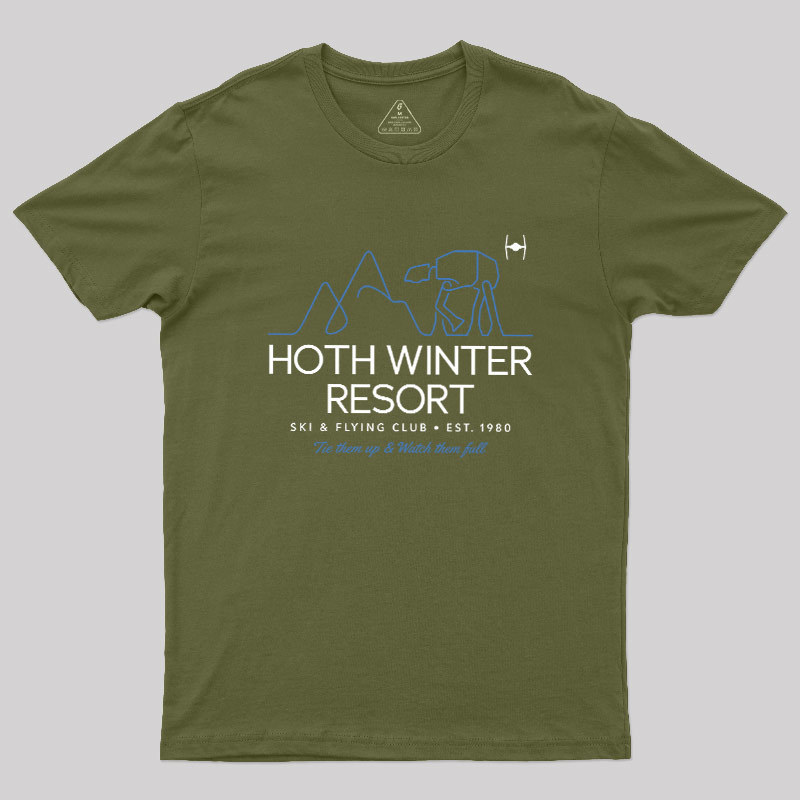 Ice Planet Winter Resort & Ski Club Geek T-Shirt