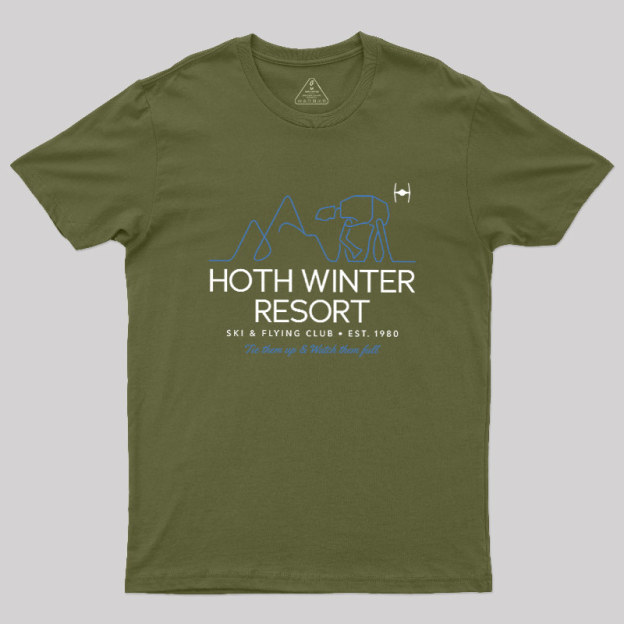 Ice Planet Winter Resort & Ski Club Geek T-Shirt