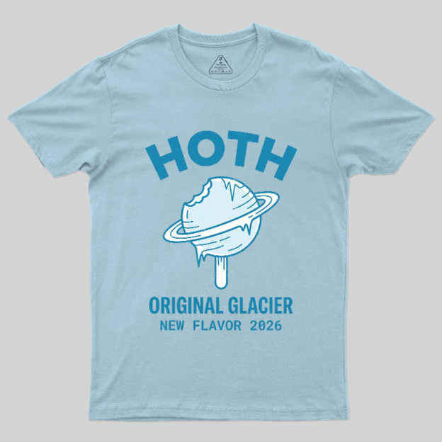Glacier Flavor Space Pop Geek T-Shirt