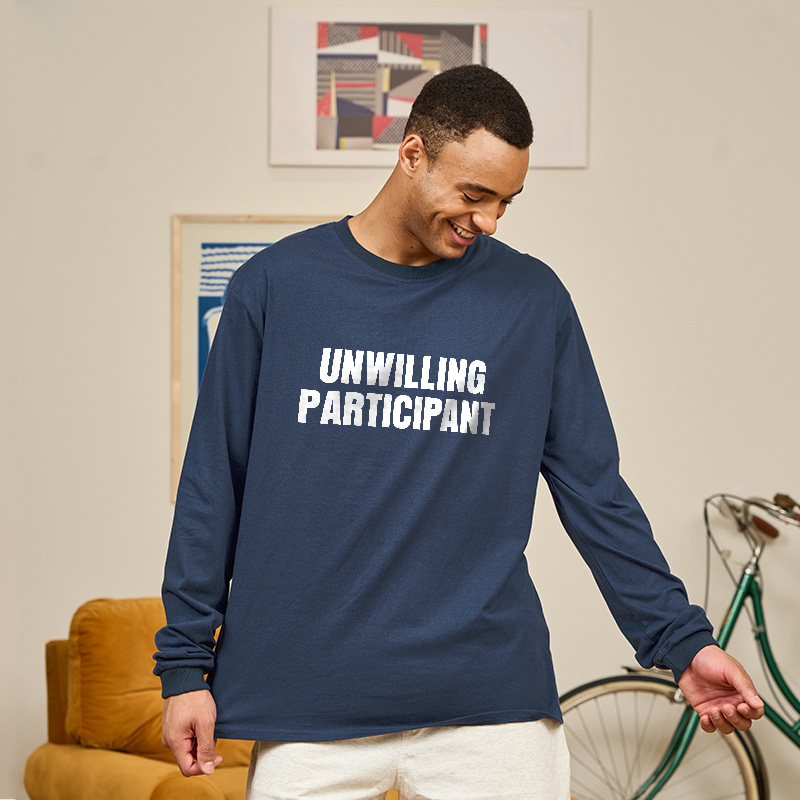 Unwilling Participant Geek Long Sleeve T-Shirt