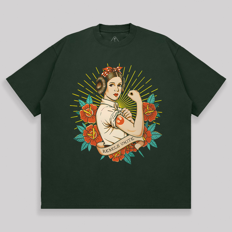 Rebels Unite Unisex Oversized T-shirt