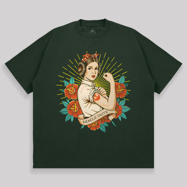 Rebels Unite Unisex Oversized T-shirt