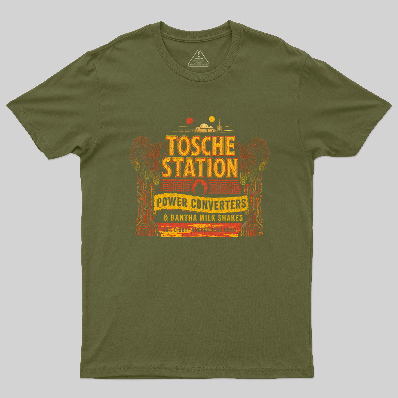 Space Fuel Stop Power Converter Geek T-Shirt