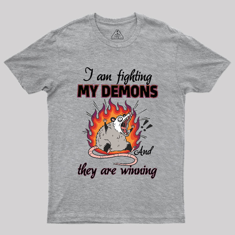 Demon Battle Geek T-Shirt