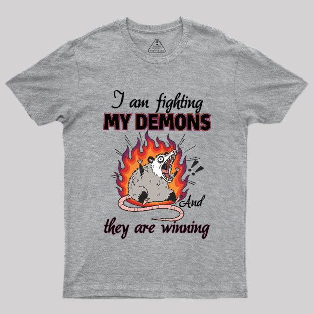 Demon Battle Geek T-Shirt