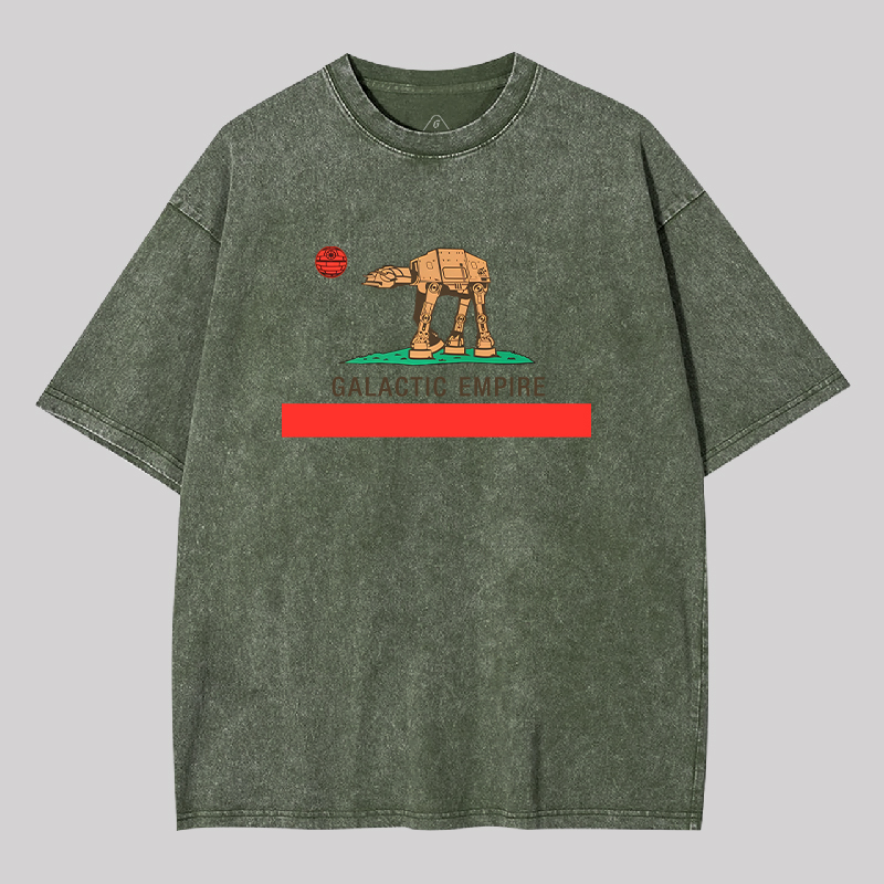 Galactic California Geek Washed T-shirt