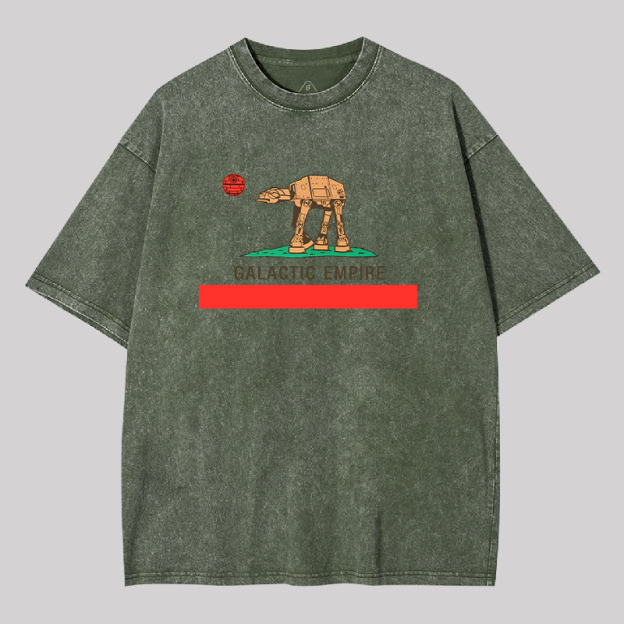 Galactic California Geek Washed T-shirt