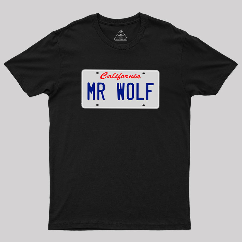 Mr. Wolf  Pulp Fiction Geek T-Shirt