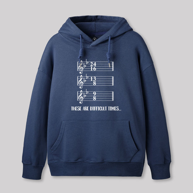 These Are Difficult Times Humour Geek Hoodie