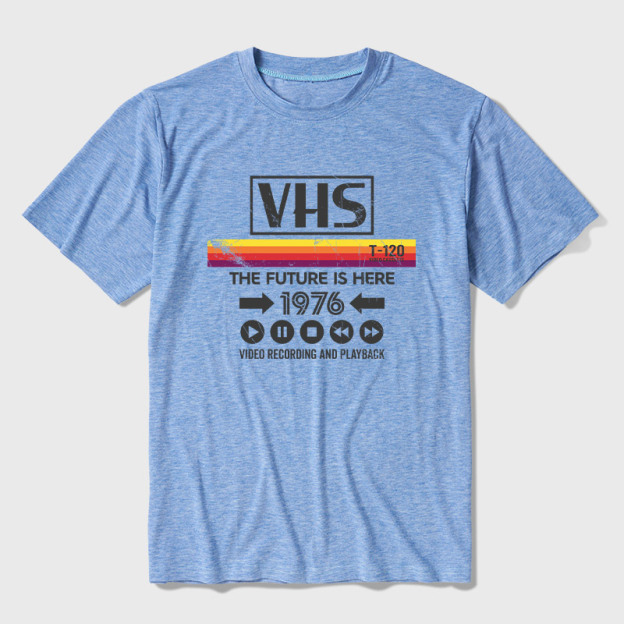 VHS The Future Ultra Soft Heather Tee
