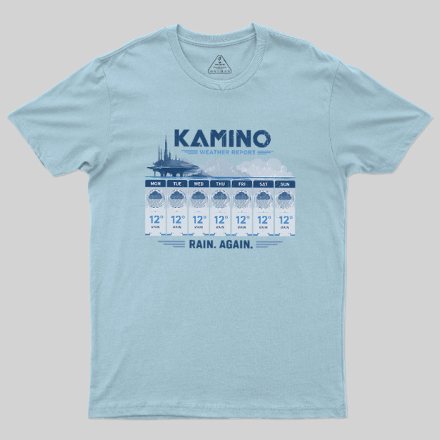 Kamino Rain Report Geek T-Shirt
