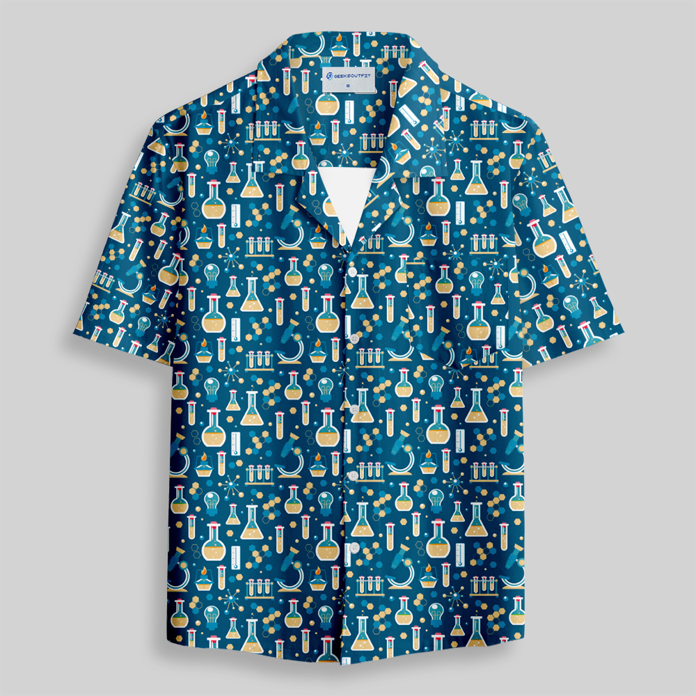 Science Lab Button Up Pocket Shirt