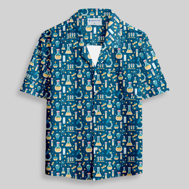 Science Lab Button Up Pocket Shirt