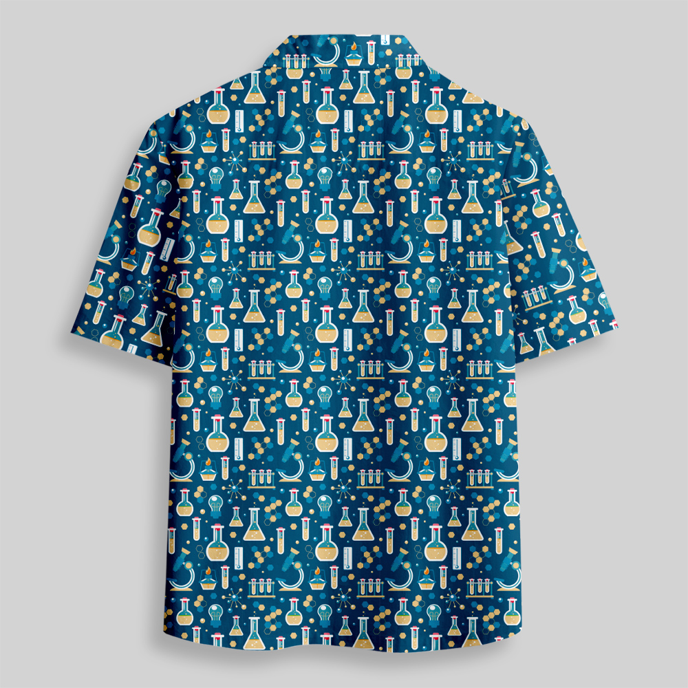 Science Lab Button Up Pocket Shirt