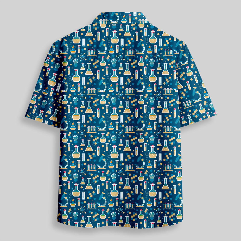 Science Lab Button Up Pocket Shirt