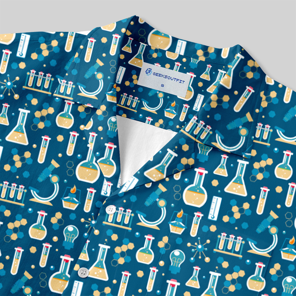 Science Lab Button Up Pocket Shirt