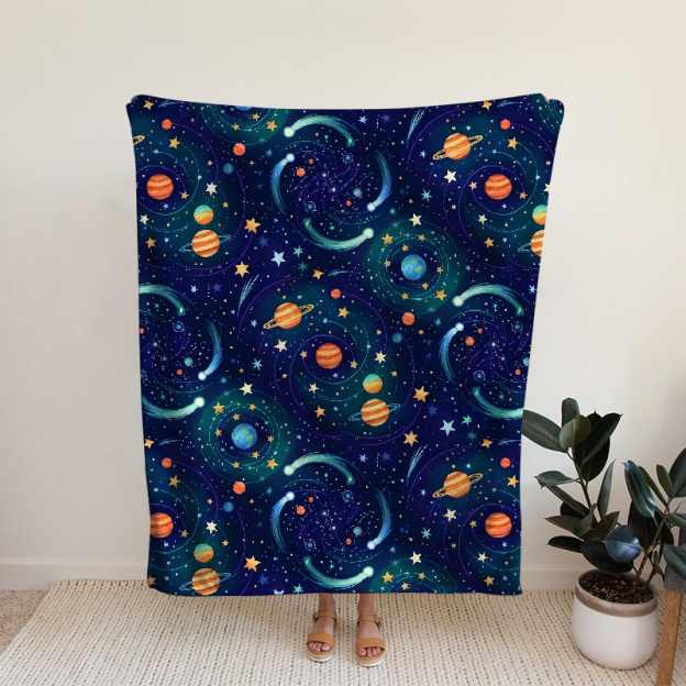 Dream Voyage Flannel Blanket