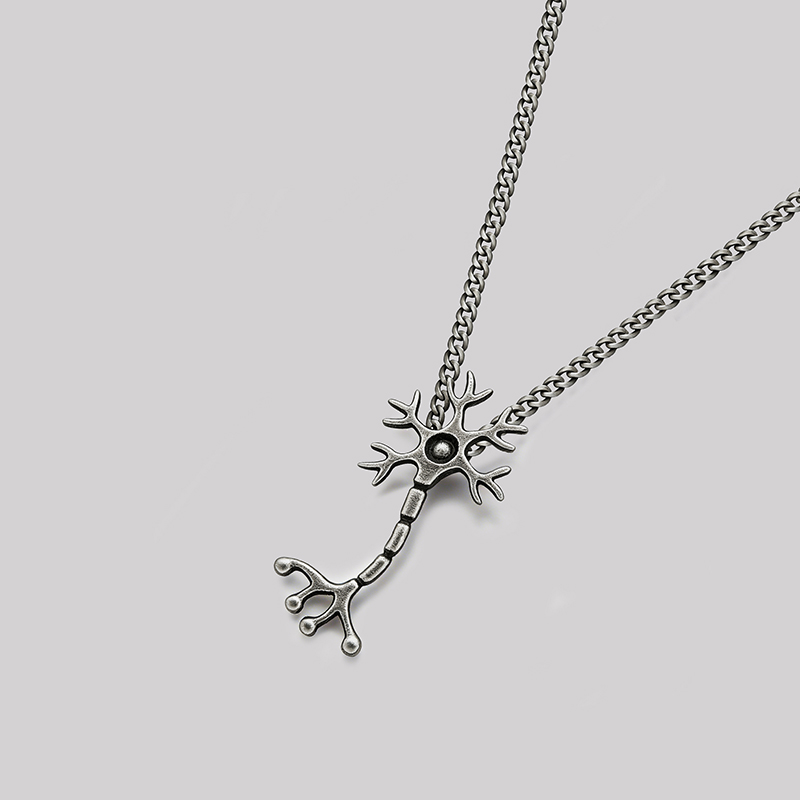 Neuron Geek Sculptural Necklace