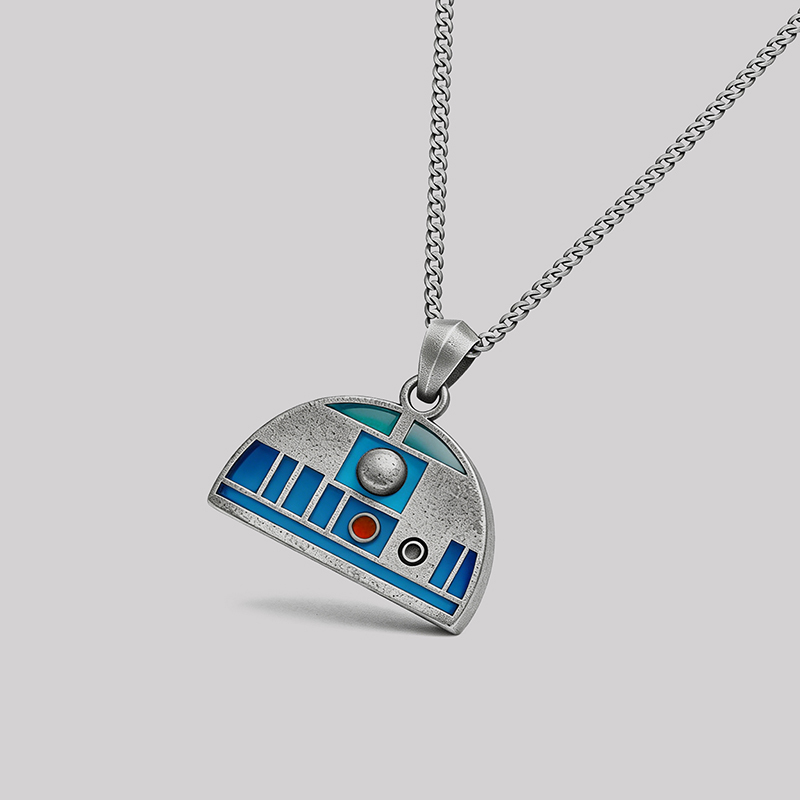 Beep Beep Buddy Geek Sculptural Necklace