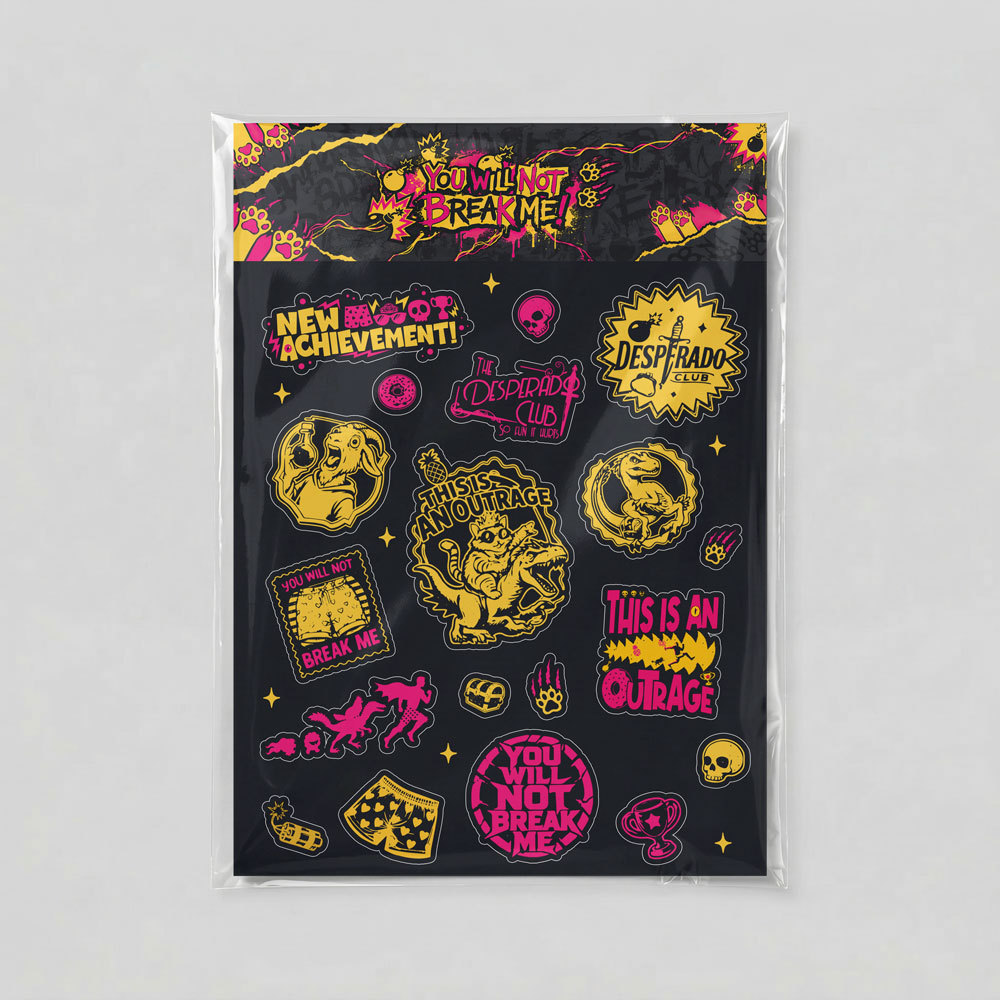 Geeksoutfit Space Rescue Mission Patch Geek Sticker Set for Sale