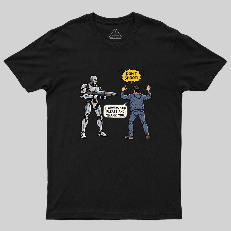 Polite Survival Geek T-Shirt