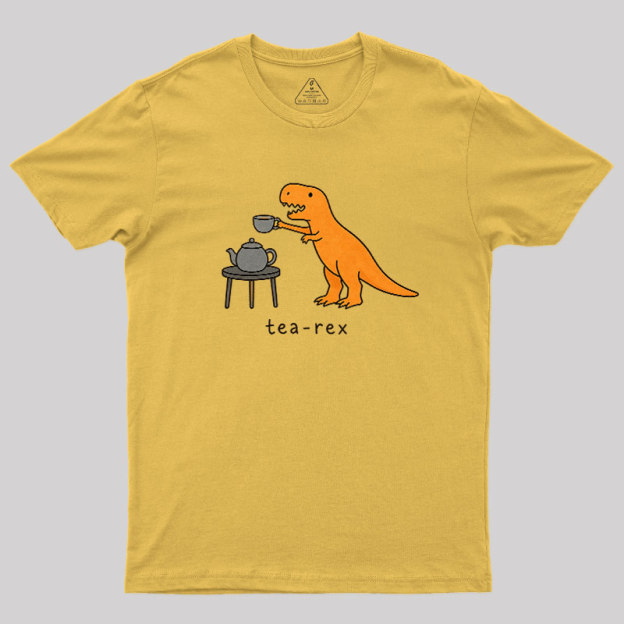 Tea-Rex Geek T-Shirt