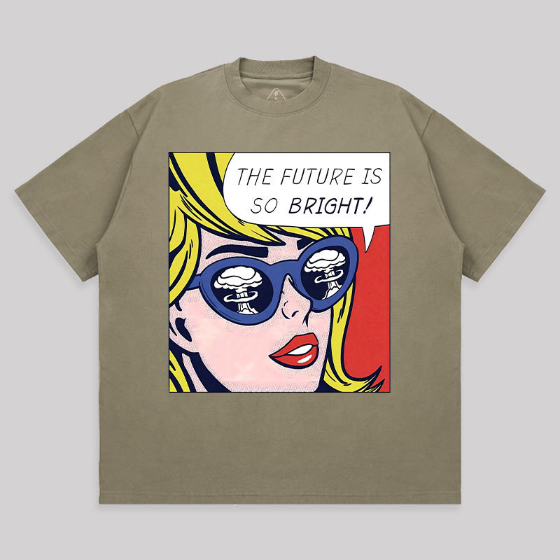 Pop Optimistic Girl Unisex Oversized T-shirt