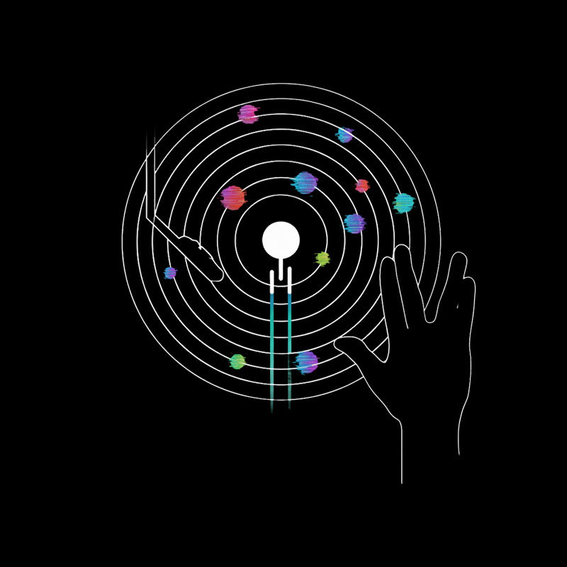 Hand-Played Target Geek T-Shirt