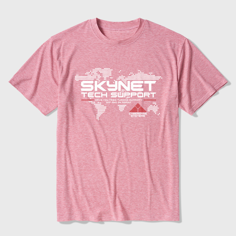 Skynet Tech Support Ultra Soft Heather Tee
