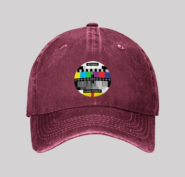 No Signal Washed Vintage Baseball Cap