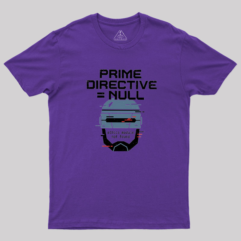 Prime Directive Null Geek T-Shirt