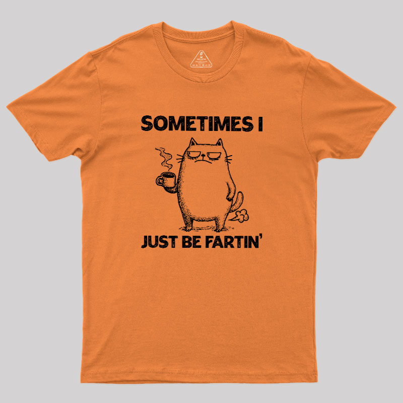 Fartin' Cat Chronicles Geek T-Shirt