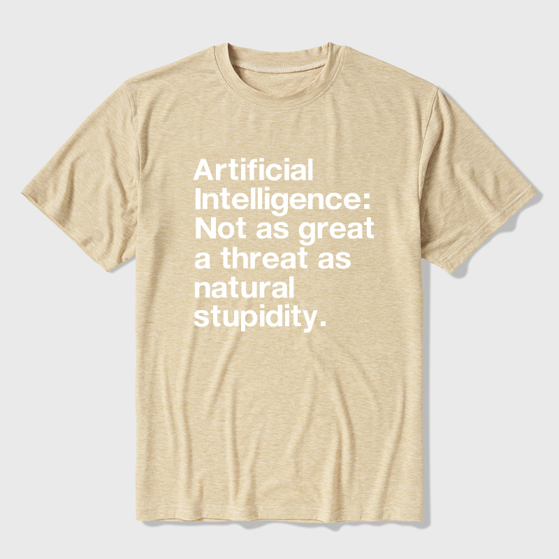 Artificial Intelligence Ultra Soft Heather Tee