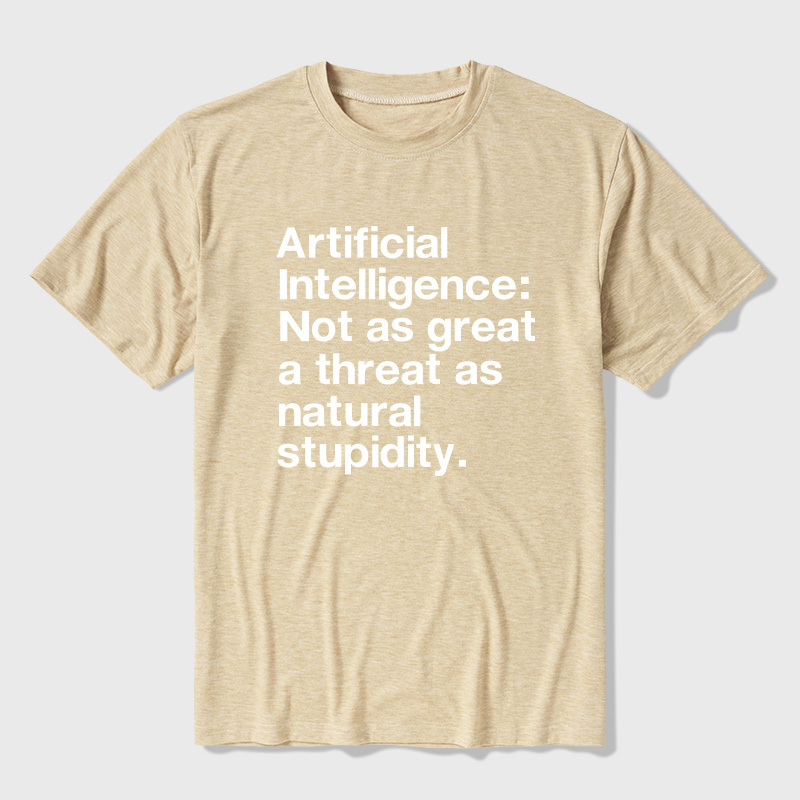 Artificial Intelligence Ultra Soft Heather Tee