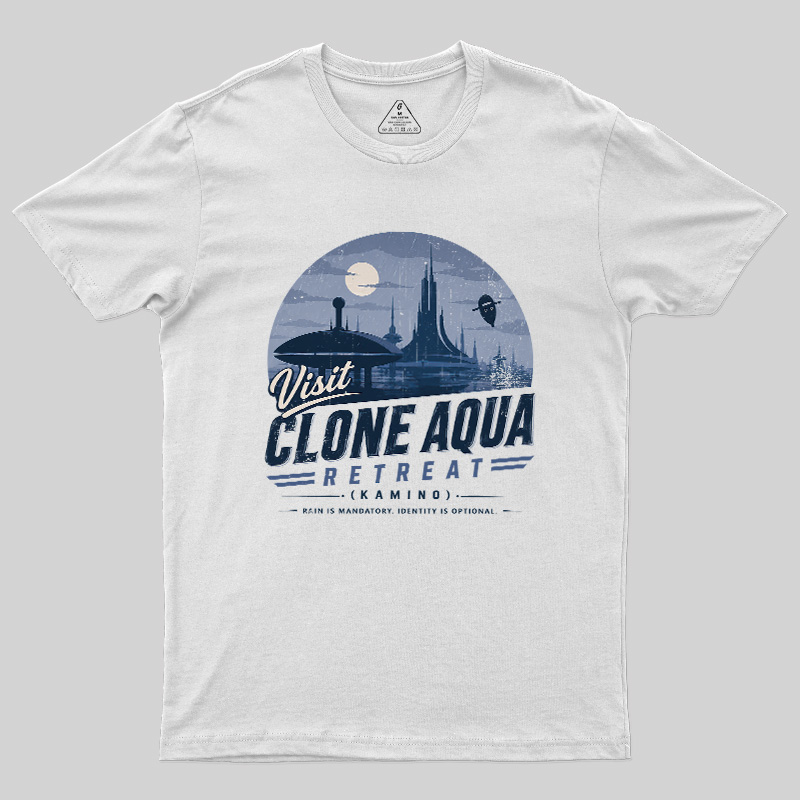 Clone Aqua Retreat Geek T-Shirt