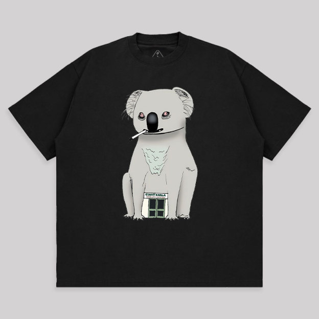 Giant Drop Bear Unisex Oversized T-shirt