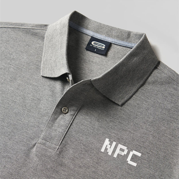 NPC Geek Embroidered Polo Shirt