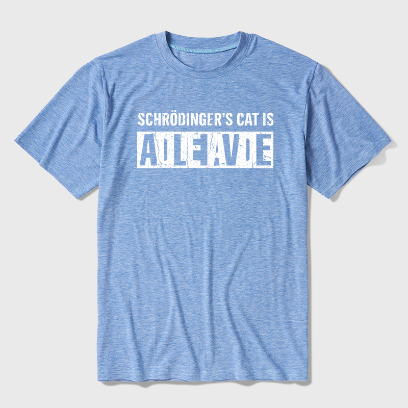 Schrodingers Cat Ultra Soft Heather Tee
