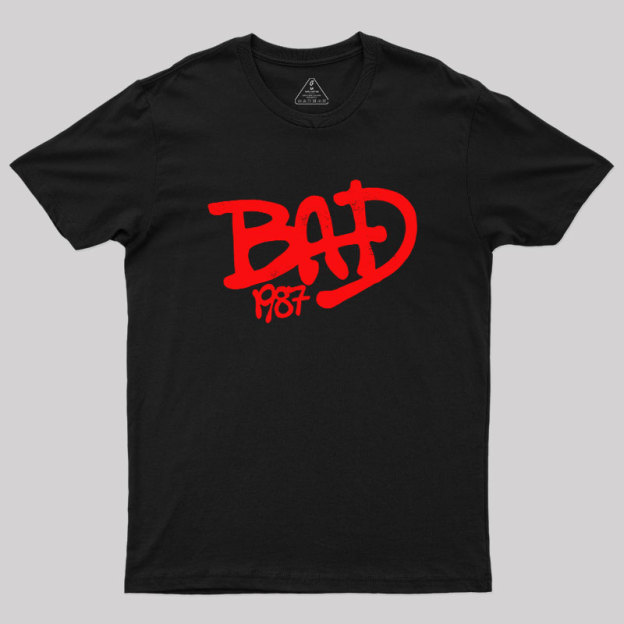 Bad 1987 Geek T-Shirt