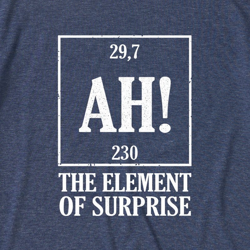 The Element Of Surprise Ultra Soft Heather Tee