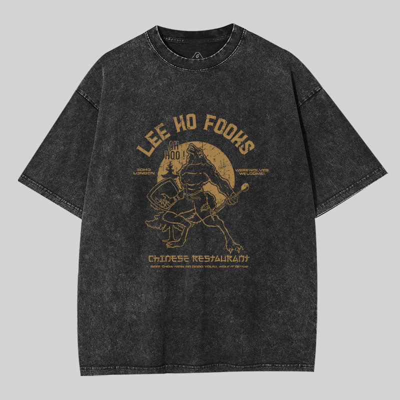 Lee Ho Fooks Vintage Geek Washed T-shirt