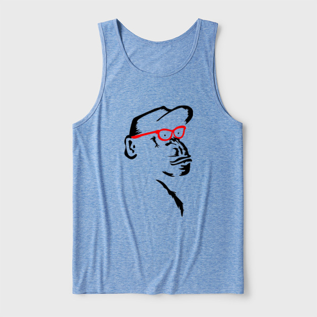 Monkey With Red Ultra Soft Heather Tank