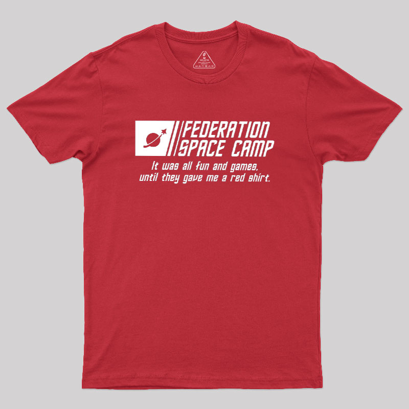 Federation Space Camp Geek T-Shirt