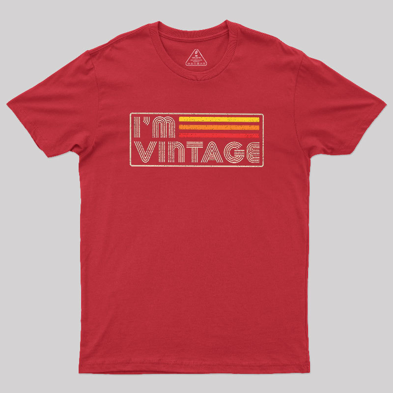 Im Vintage Geek T-Shirt